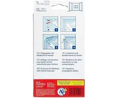 Tesa Fliegengitter Standard Klettband 1,1x1,3m baltas
