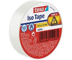 Tesa izoliacinė juosta 10m 15mm balta