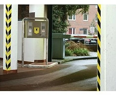 Tesa Juoda įspėjamoji juosta 50mmx66m