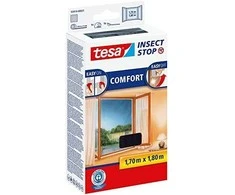 TESA MOSKITIERA OKIENNA Juoda 1,7m x 1,8m COMFORT