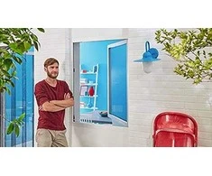 Beiersdorf Tesa flyscreen standartinė Velcro juosta 1x1m balta