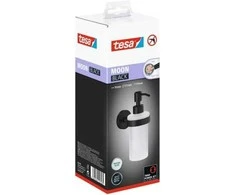 Dozownik do mydła Tesa TESA MOON Juodas 40565-00000-00 Muilo dozatorius 200 ml Juodas matinis matinis stiklas
