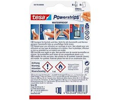Tesa Powerstrips Atsparus vandeniui Small