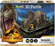 Dėlionė Revell – 3D galvosūkis Jurrassic World – Triceratops (600242)