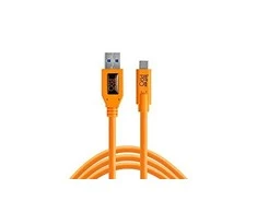 Tether Tools TetherPro 4,6 m kabelis USB 3.0 į USB-C Oranžinis CUC3215