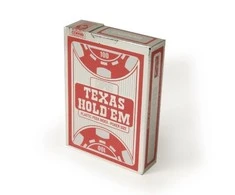 Copag Texas Holdem Peek Index Pokerio Kortos (Juodos)