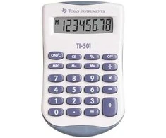 Skaičiuotuvas Texas Instruments Texas Instruments TI 501