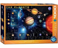 Eurographics Dėlionė 1000 vnt. - Planetos