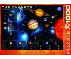 Eurographics Dėlionė 1000 vnt. - Planetos