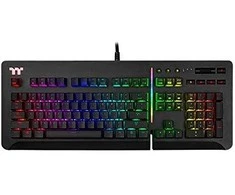 Klaviatūra Thermaltake Level 20 RGB Juodas Cherry MX Sidabrinis