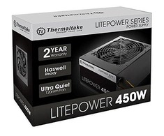 Maitinimo blokas Thermaltake Litepower II Juodas 450W PS-LTP-0450NPCNEU-2 (450 W, Aktyvus, 120 mm)