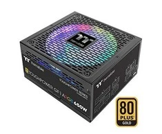 Thermaltake PS-TPD-0650F3FAGE-1 maitinimo blokas 650 W 20 kontaktų ATX ATX Juodas