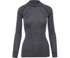 Moteriški termo marškinėliai Thermowave Merino Warm Active - Pilka - XXL