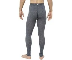 Vyriškos termo kelnės Thermowave Merino Warm Active - S - Pilka