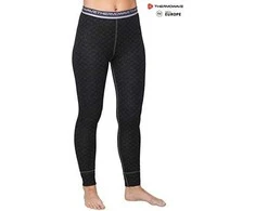 Moteriškos kelnės Thermowave Merino Xtreme - juodos - M
