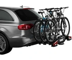 Dviračių laikiklis ant kablio 3 dviračiams Thule VeloCompact 3 (+1), 13 pin