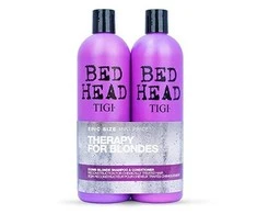 Tigi Bed Head Dumb Skirtas šviesiems plaukams rinkinys šviesiems plaukams (šampūnas, 750 ml + kondicionierius, 750 ml)