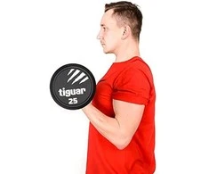 Fiksuoto svorio PU štangos TIGUAR® 10-55kg (Svoris: 10 kg)