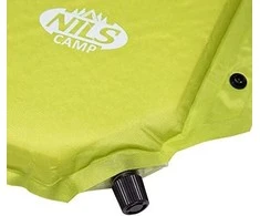 Savaime prisipučiantis čiužinys su pagalvėle Nils Camp NC4349, žalias-pilkas