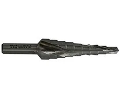 Tivoly Pakopinis grąžtas Ø4-12 mm. spiralinis, nedengtas. žingsnis 1mm