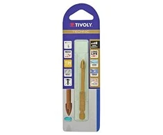 Tivoly Stiklo ir keramikos plytelių grąžtas, keturių briaunų, 1/4" HEX kotelis, Ø5mm