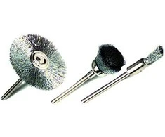 Tivoly Miniatiūrinių šepečių rinkinys grąžtui 3vnt, 2,3mm kotelis