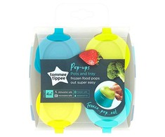 Tommee Tippee indeliai maistui šaldyti 4vnt 44650071