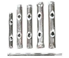 Vamzdiniai raktai TOP TOOLS 6 vnt., 8-17 mm