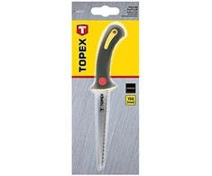 Gipso kartono pjūklas TOPEX 150 mm, grūdinti dantys