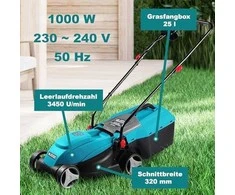 Konner &amp; Sohnen KÖNNER &amp; SÖHNEN KS ELEKTRINĖ VEJAPJOVĖ 32LM 1000W 32cm
