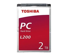 „Toshiba L200“ 2 TB 2,5 colio SATA III diskai (HDWL120UZSVA) | „Toshiba“