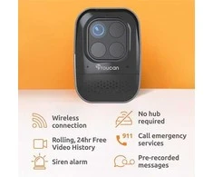 Piper „Toucan Wireless Outdoor Camera Pro“.
