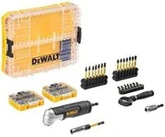 80 vnt. 1/4 colio smūginių antgalių rinkinys su DeWALT kampine galvute [DT70775-QZ]