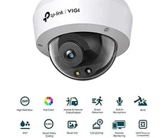 TP-LINK | Spalvota tinklo kamera | VIGI C230 | Kupolinė | 3 MP | 4 mm | IP67, IK10 | H.265+/H.265/H.264+/H.264