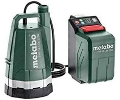 Vandens siurblys Metabo TPF 18 LTX 2200; 18 V (be akumuliatoriaus ir pakrovėjo)