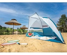 Automatinė palapinė Tracer 220 x 120 x 125 cm, Pilkos/Mėlynos spalvos