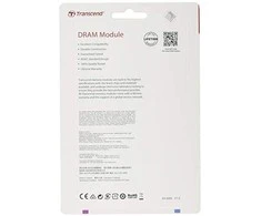 TRANSCEND JetRam 32GB DDR4 3200Mhz U-DIMM 2Rx8 2Gx8 CL22 1.2V