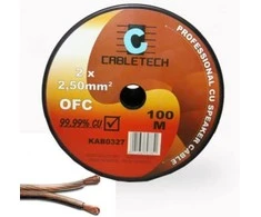Cabletech Kolonėlių kabelis OFC 2.5mm 100m