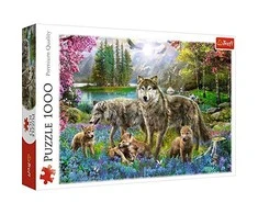 Trefl Dėlionė 1000 vnt. - Vilkai