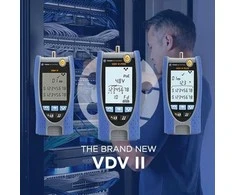 „Elma Instruments“ LAN testeris VDV II „Bluetooth“ ryšiu