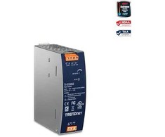 TRENDnet DIN bėgelio maitinimo šaltinis 150 W, 52 V nuolatinė srovė, 2,89 A, kintamoji į nuolatinę srovę