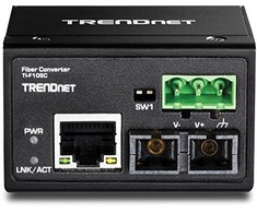 TRENDnet 100Base-FX MM šviesolaidinis keitiklis. SC, 2 km, IP 30 (TI-F10SC)