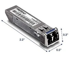 Šakotuvas Carruzzo Trendnet TI-MGBS10 tinklo siųstuvų-imtuvų modulis Optinis pluoštas 1250 Mbit/ai SFP 1310 nm