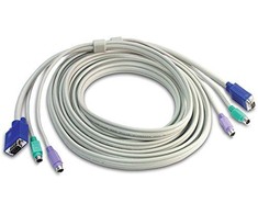 Kabelis TRENDnet KVM kabelis VGA/PS2 15 pėdų 4,5 m TK-C15