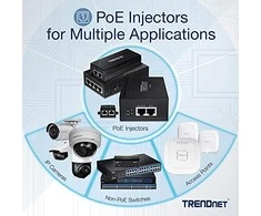 Adapteris „Powerline“ TRENDnet Trendnet TPE-147GI PoE gigabito Ethernet adapteris