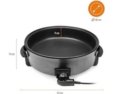 Tristar Multifunctional Grilis Pan XXL | PZ-9145 | Electric Grilis | 1500 W | Juodas