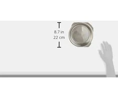 Trixie METALINIS DUBENIS SU GUMINIU PAGRINDU 1,7L / 21cm