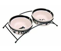 Trixie Stovas su dviem moliniais dubenėliais 0.6l
