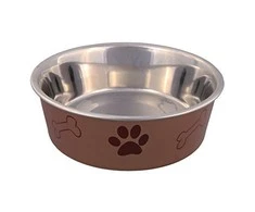 Trixie METALINIS MĖGINIS SU PLASTIKU PLĖVELE 1.4l 21cm