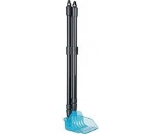 TRIXIE Išmatų semtuvas su grėbliu, 57-102 cm, pilka-mėlyna